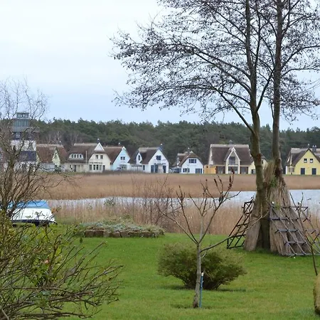 Ferienwohnung Boddenbrise - Boddenblick, Balkon, Strandnaehe 아파트 *